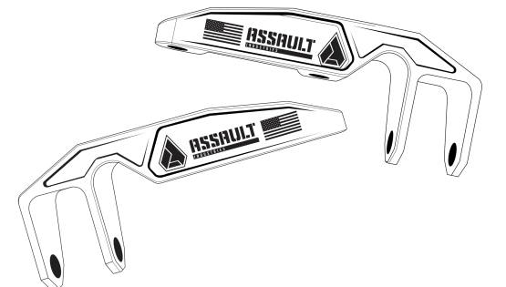 Assault Industries Billet Aluminum reinforcement parts | Illustration
